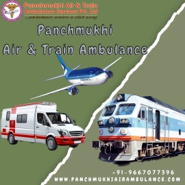 Now, the Panchmukhi Train Ambulance from Patna to Delhi provides quick transportation